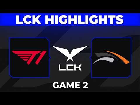 T1 vs HLE Game 2 Highlights | LCK 2026 Rounds 3-4 | T1 vs Hanwha Life Esports