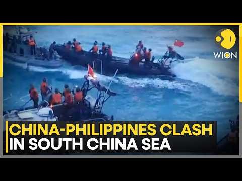 China-Philippines Sea Clash: Taiwan Warns of Growing Chinese Pressure at Sea | WION News