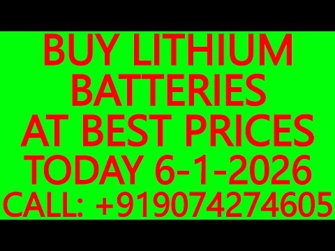BUY LITHIUM BATTERIES AT BEST PRICES TODAY 6-1-2026 - SOLAR ENERGY SYSTEMS, SOLAR INVERTERS, UPS