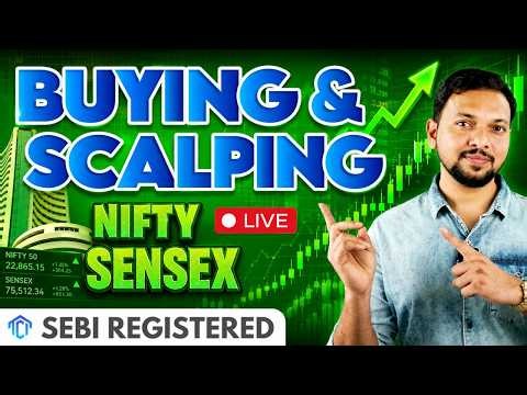 LIVE TRADING Nifty BankNifty and SENSEX | Option Buying | 08 July #livetrading