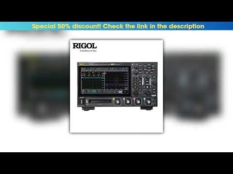 Today Only RIGOL DHO900 Series Oscilloscope: 4CH, 125/250MHz, 25Mpts,Automotive Electronics Protoco