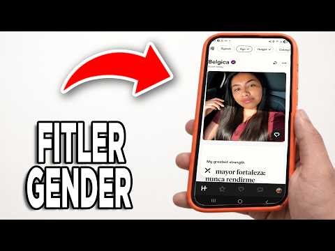 How To Filter Gender In Hinge! - Tutorial
