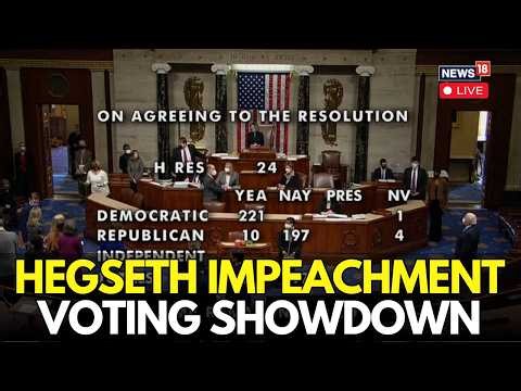 U.S. HOUSE SHOWDOWN LIVE: Johnson Recesses House Early to Avoid Hegseth Impeachment Vote | N18G