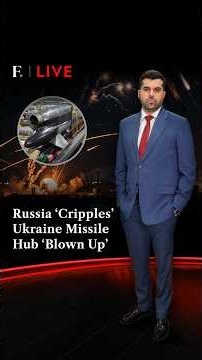 Russia 'Cripples' Ukraine, Missile Hub 'Blown Up' | Firstpost Live