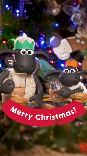It’s the most wool-derful time of the year 🐑🎄 Shaun and the flock are sending festive cheer, cosy vibes, and a whole lot of heart this Christmas. #MerryChristmas #ChristmasWithShaun #FestiveFeels #Aardman #CosyChristmas | Shaun the Sheep