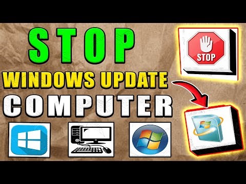 Stop Windows Update Computer Tutorial (Step by Step Guide – Full Tutorial)