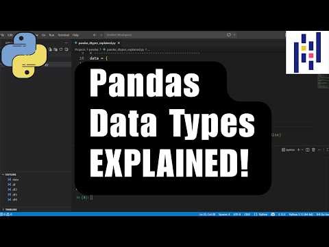 Pandas Data Types Explained (Simple Guide for Beginners)
