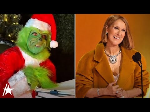 Céline Dion Looks UNRECOGNIZABLE As The Grinch In Festive Video