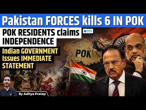 Pakistan Army Opens Fire in PoK | 6 Civilians Killed, Massive Anti-Islamabad Revolt Explained