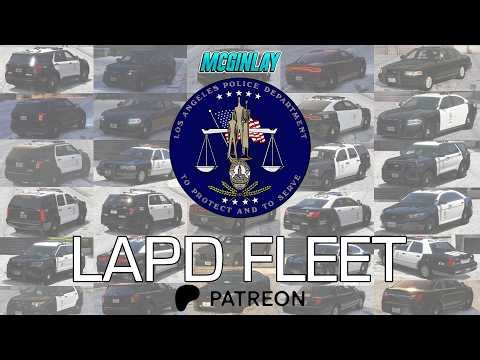 LAPD FLEET | NON-ELS | STAGED LIGHTING | FIVEM | 15 VEHICLES | DOWNLOAD IN DESCRIPTION