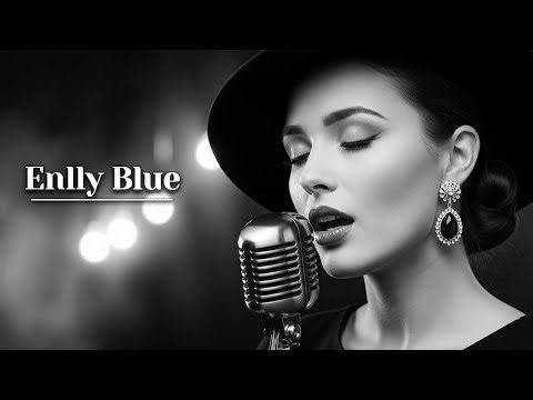 Enlly Blue - Midnight Streets | 1950s Soul Blues (Lonely Road Blues, Sax & Heartfelt Vocals)