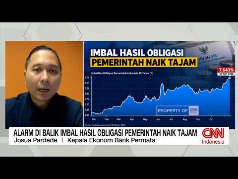 Alarm Imbal Hasil Obligasi Pemerintah Naik, Ekonom: Ini Sinyal Serius!