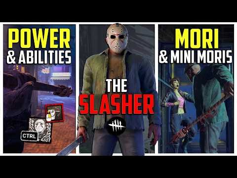 New Killer: Jason (The Slasher) Gameplay & Moris! (Dead by Daylight)