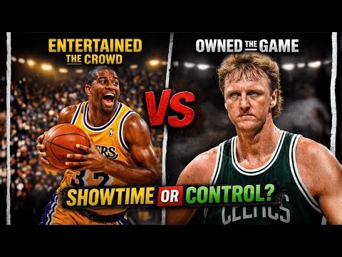 Magic Johnson Entertained the Crowd. Bird Owned the Game