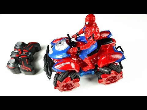 ASMR RC Unboxing & Test | RC Spider-Man, RC Bus, RC Truck & Twisting Wheels Car