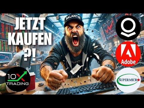 🕵🏼 PALANTIR - ADOBE - SUPER MICRO 🔎 Buy now⁉️ Stock analysis - Forecast price targets