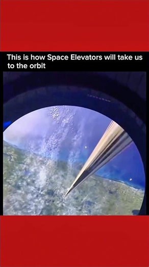 Beyond Rockets: The Future of Space Travel 🌌 #shorts #SpaceElevator #FutureTech #Astrophysics #viral