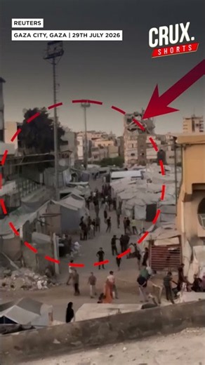 Israel Airstrike Rocks Gaza City Mosque Despite Ceasefire Push, Massive Blast Captured On Camera
