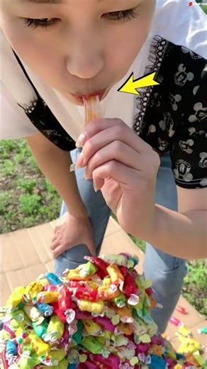 Don't forget to eat this Chinese toffee 🍬😰