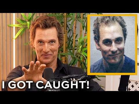 Matthew McConaughey's only naked bongo drumming regret is he got caught