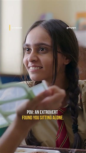 Introvert Exists, Extrovert I’ll take that one #girliyapa #sisters #students