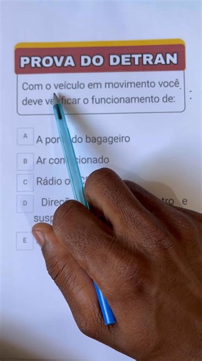 Como passar na prova teórica do detran 2026, prova do detran 2026, prova teórica detran | Prova do Detran