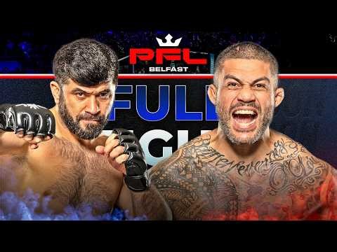 Light Heavyweight CLASH! | Dovlet Yagshimuradov v Tyson Pedro | Full Fight | PFL Belfast