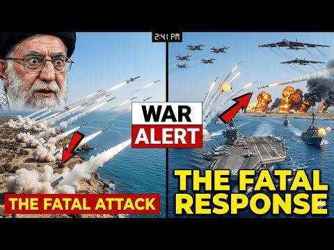 2:41 PM - Iran Fired 24 Missiles At USS Eisenhower - All Intercepted, 14 Bases Eliminated