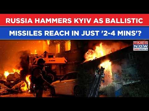 Russia Hammers Kyiv As Missiles Reach In 2-4 Mins| Ukraine Air Alarms Fail Against Ballistic Strikes