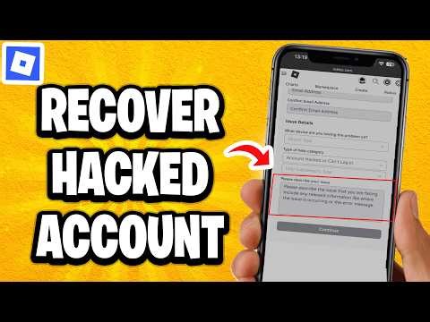 How To Recover A Hacked Roblox Account