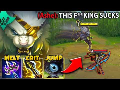 This guy locked in Ashe top... so I went Rengar and taught her a lesson