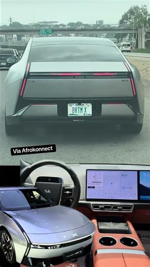 2026 XPeng P7 cruising through Abuja 🇳🇬over ₦180 million 🔥