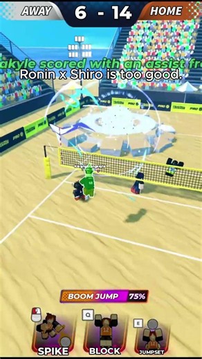 ronin is so peak #volleyballlegends #haikyuuxyn