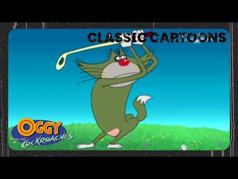 Golfing lesson | Oggy & The Cockroaches | Classic Xilam Cartoon