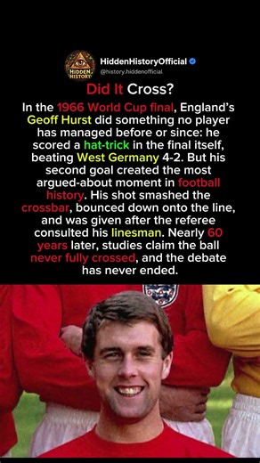 The Most Disputed Goal In World Cup History #history