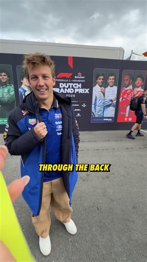 This doesn’t count… right? 😏👀 #F1 #RedBullRacing #DutchGP