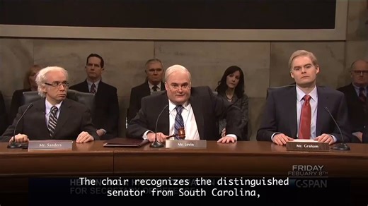 'If Israel's survival was at stake, would you fellate a donkey?''I don't think so.'This 2013 SNL skit caused an uproar among pro-Israel folks. It was a satire of the confirmation hearings for Obama's defense secretary Chuck Hagel, grilled for not being pro-Israel enough.