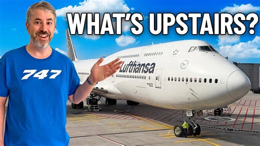 I spent 24 hours on a Lufthansa 747