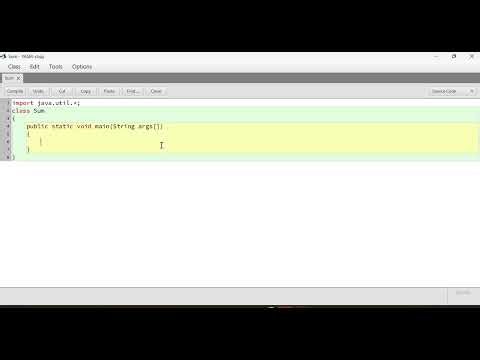 The basic program of java