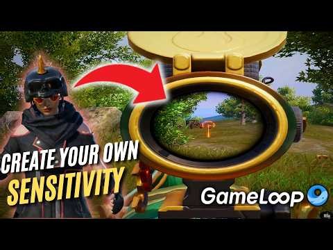 How to Create Your OWN Sensitivity in PUBG Mobile GameLoop 2026 (Stop Copying Codes!) 🔥