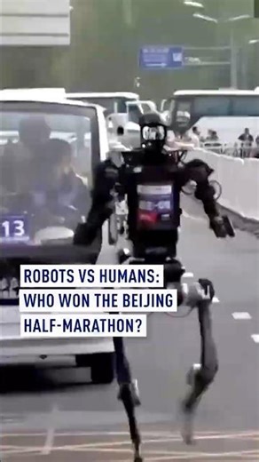 Robots vs humans: Who will win the Beijing half-marathon?
