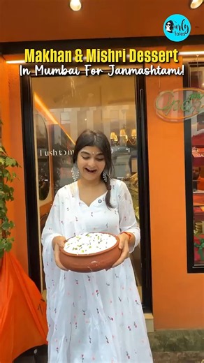 Makhan & Mishri Dessert In Mumbai For Janmashtami! #mumbai #janmashtami #dahihandi