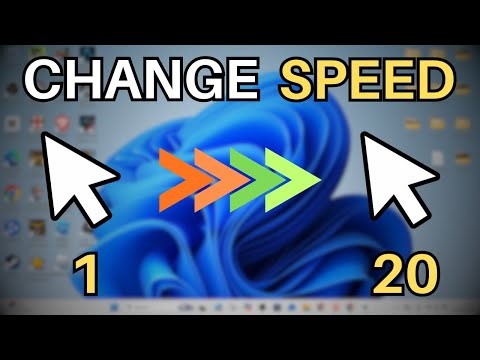 How To Change The Speed Of Your Mouse Arrow