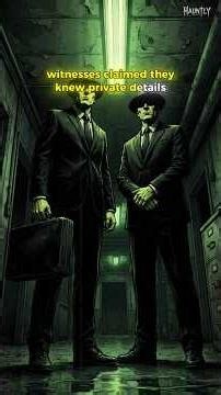 FBI Files Reveal the Men in Black? 👁️ #hauntly