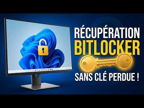 BitLocker vous demande une clé de récupération? Voici la solution