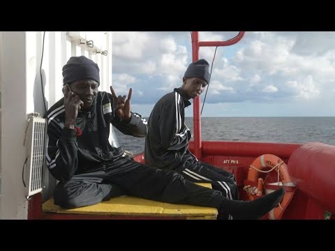 Rescued migrants share hopes for 2026 from Mediterranean humanitarian ship
