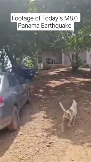 Footage of Today's M8.0 Earthquake that struck Panama