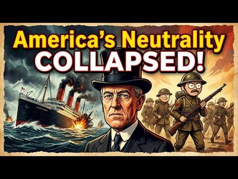 America Enters WW1: Neutrality to Total War in One Offensive | Animated History