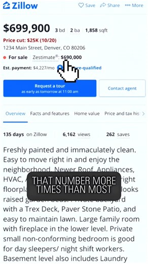 🏡Zillow's algorithm doesn't know everything. 🔥Follow for honest real estate content