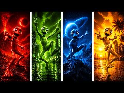 ALIEN DANCE | DAME TU COSITA | COFFIN DANCE SONG (COVER) FULL HD #alinedance #coffindance #alien